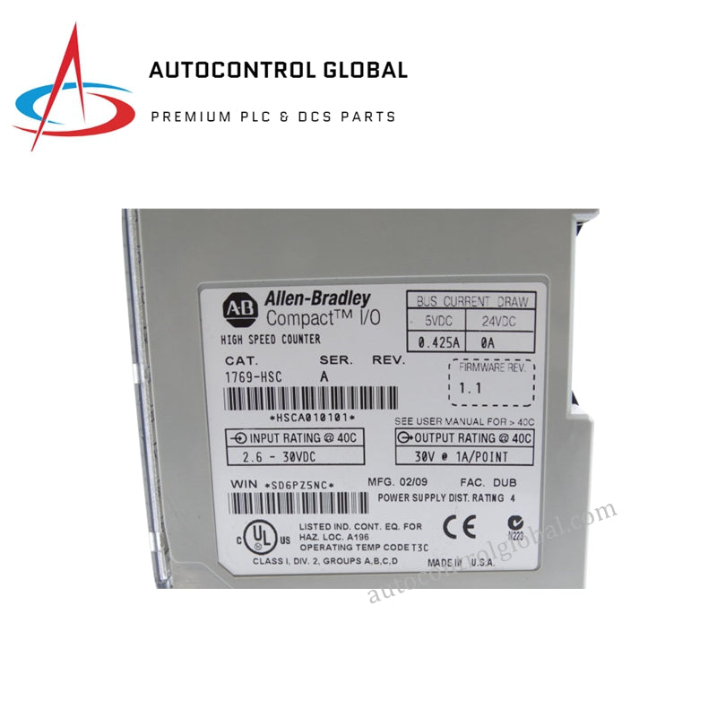 Brand New Allen-Bradley 1769-HSC CompactLogix High-Speed Counter Module In Stock