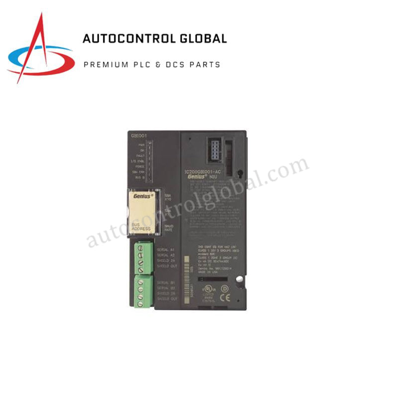 IC200GBI001 GE Fanuc VersaMax Genius-Netzwerkschnittstellenmodul