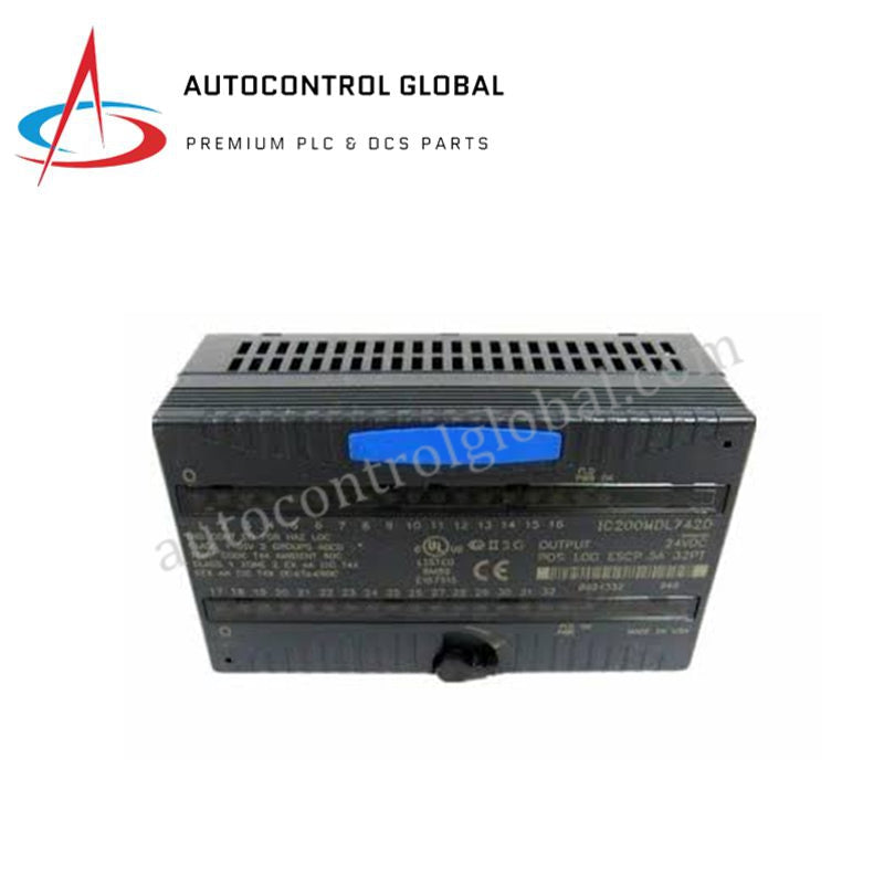 GE IC200MDL650E  VersaMax 32 Point 24 VDC Discrete I/O Module