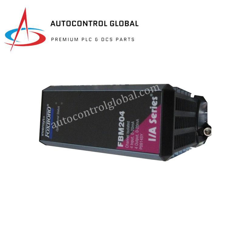 FBM204 RH914SY Foxboro | 0–20 mA Configurable I/O Module