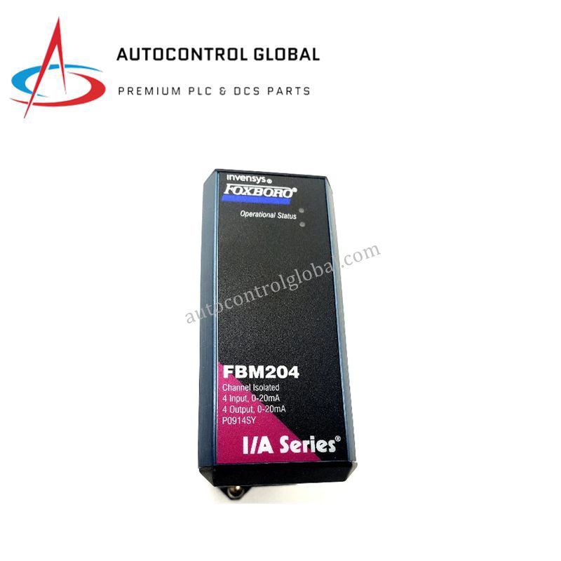 FBM204 RH914SY Foxboro | 0–20 mA Configurable I/O Module