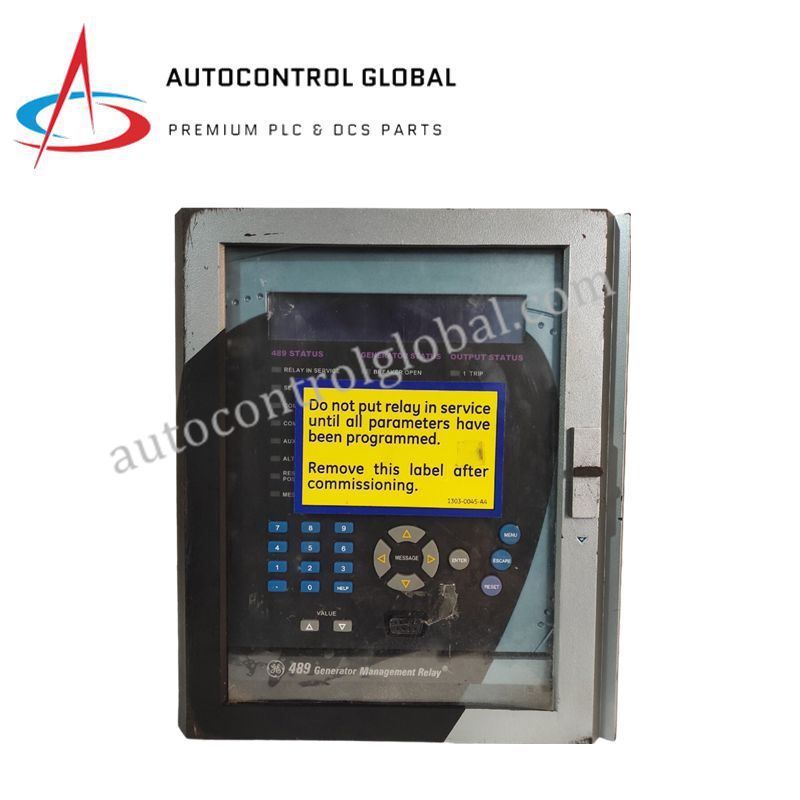 GE SR489-P1-LO-A20-E Relay Module | Generator Control System