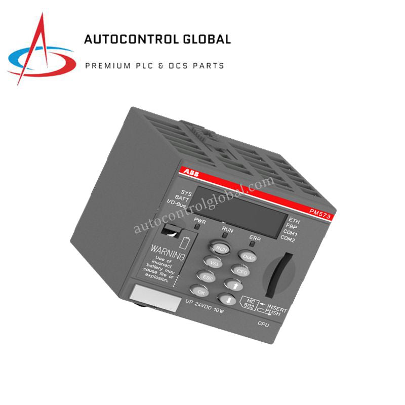 PM573-ETH ABB | High-Speed PLC CPU Module 1SAP130300R0271