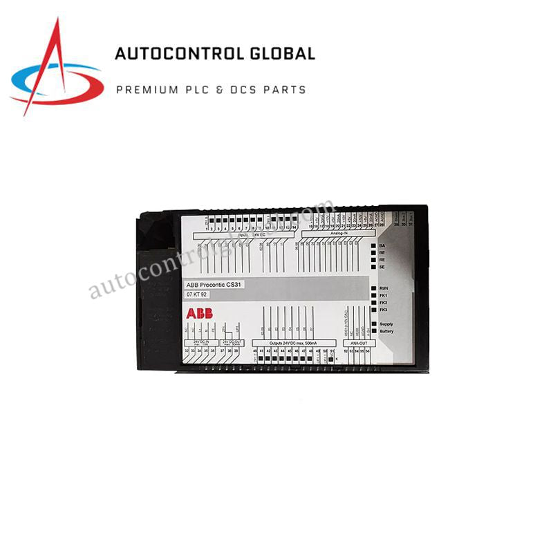 ABB 07KT92 | AC31 CPU Module for Industrial Automation