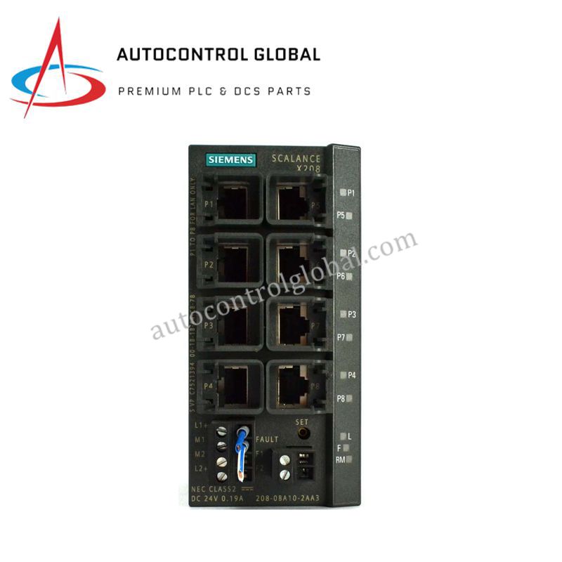 سيمنز SCALANCE X208 6GK5208-0BA00-2AB2 مفتاح طبقة 2