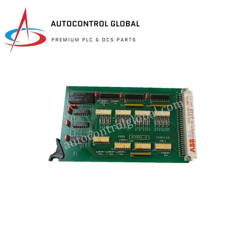 ABB CMA125 3DDE300405 | Synpol D сериялы генератор картасы