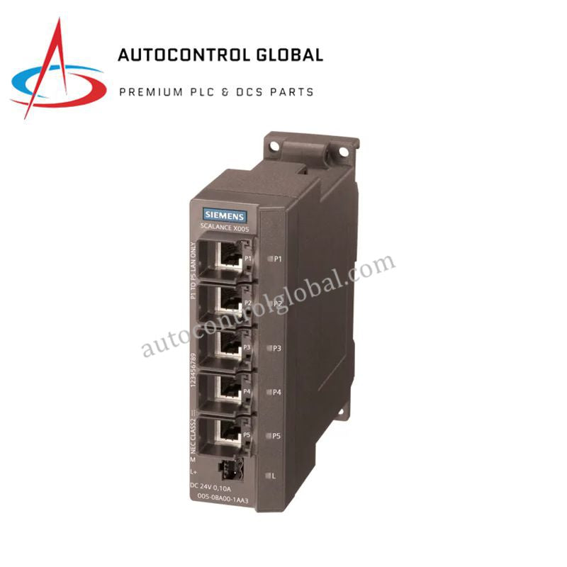 مفتاح إيثرنت سريع سيمنز SCALANCE X005 6GK5005-0BA00-1AA3
