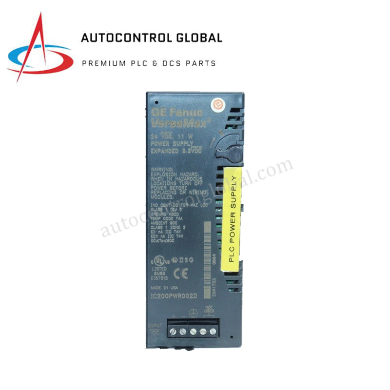 IC200PWR002D GE VersaMax 24 VDC Power Supply Module