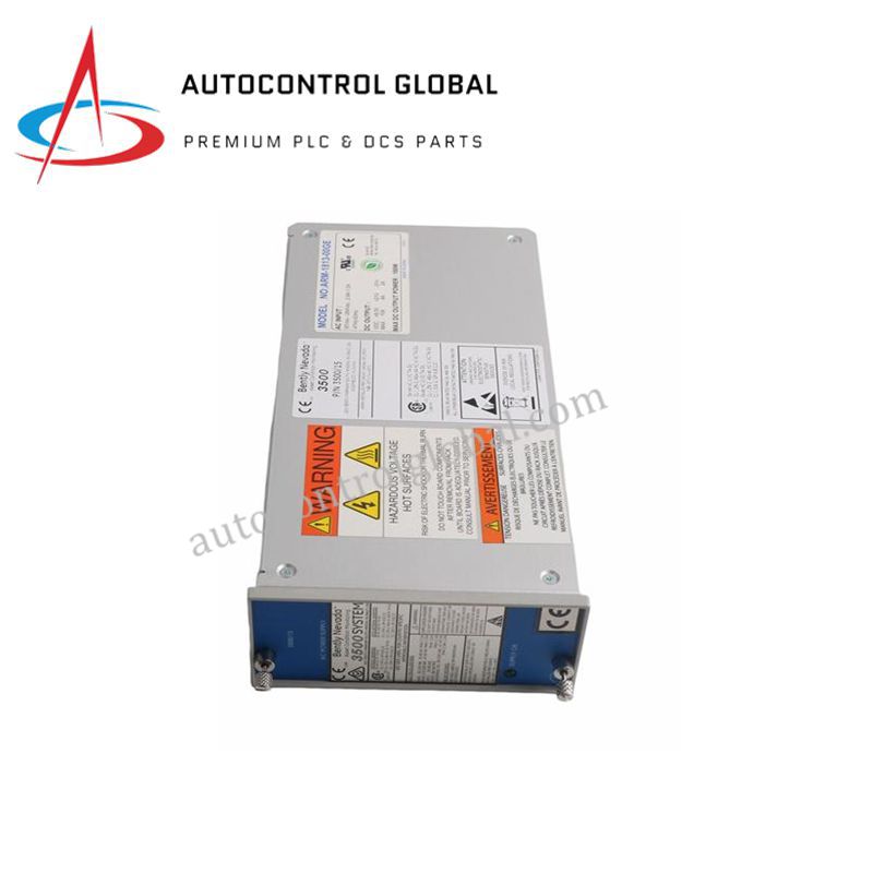 Bently Nevada 3500/15 | Left-Side Rack Power Supply Module