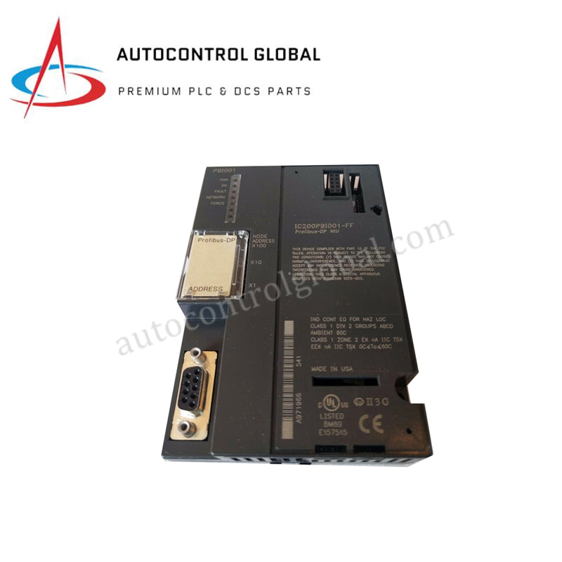 IC200PBI001-FF GE PROFIBUS-DP-Netzwerkschnittstelleneinheit