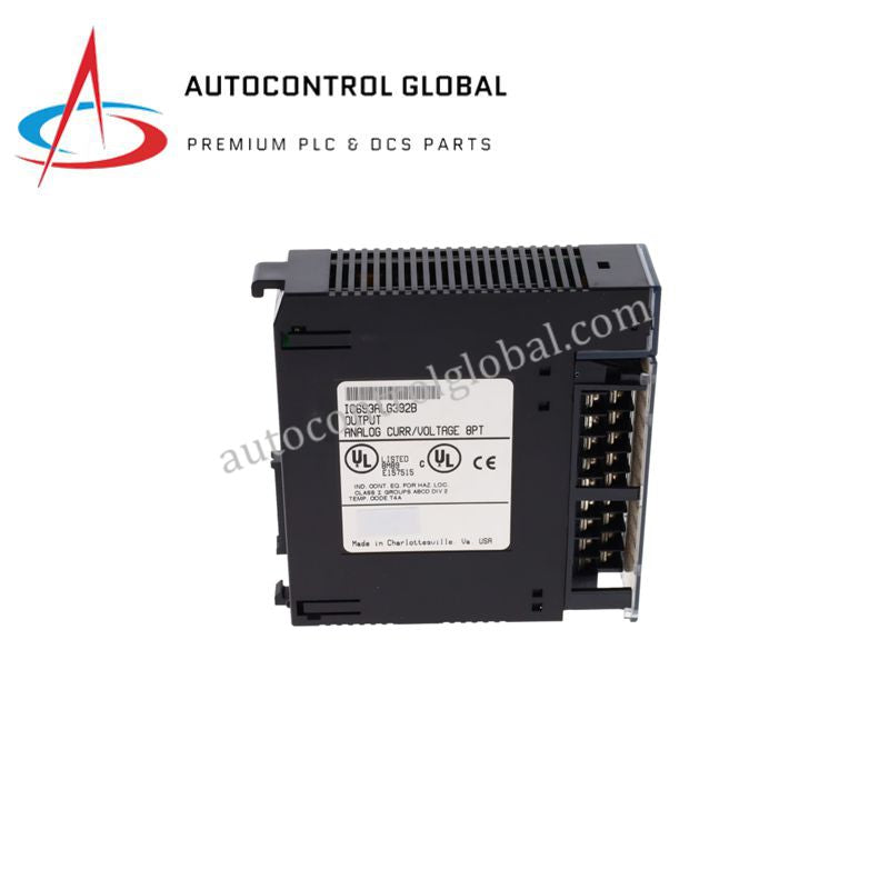 GE Fanuc IC693ALG392B | 8-Channel Analog Output | Voltage/Current Ranges
