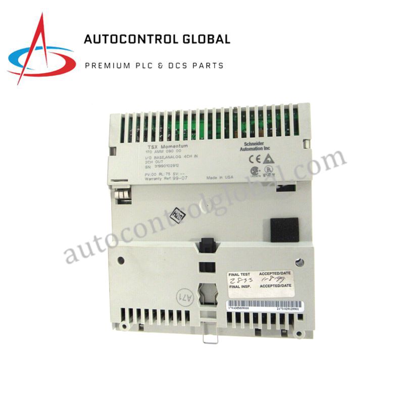 Módulo de Entrada y Salida Analógica Schneider 170AMM09000 | Modicon Momentum