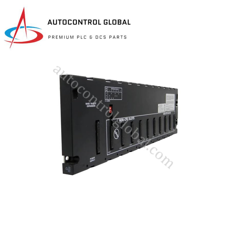 GE IC693CHS392K Series 90-30 10-gleuf-uitbreidingsbasisplaat