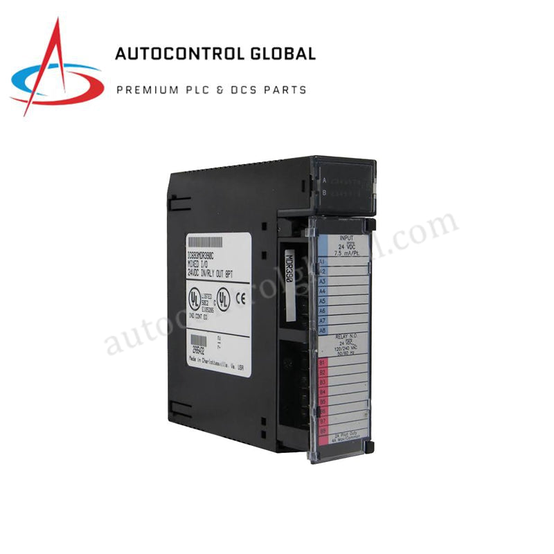 ماژول ورودی/خروجی ترکیبی GE Fanuc IC693MDR390C از سری 90-30، مدل IC693MDR390