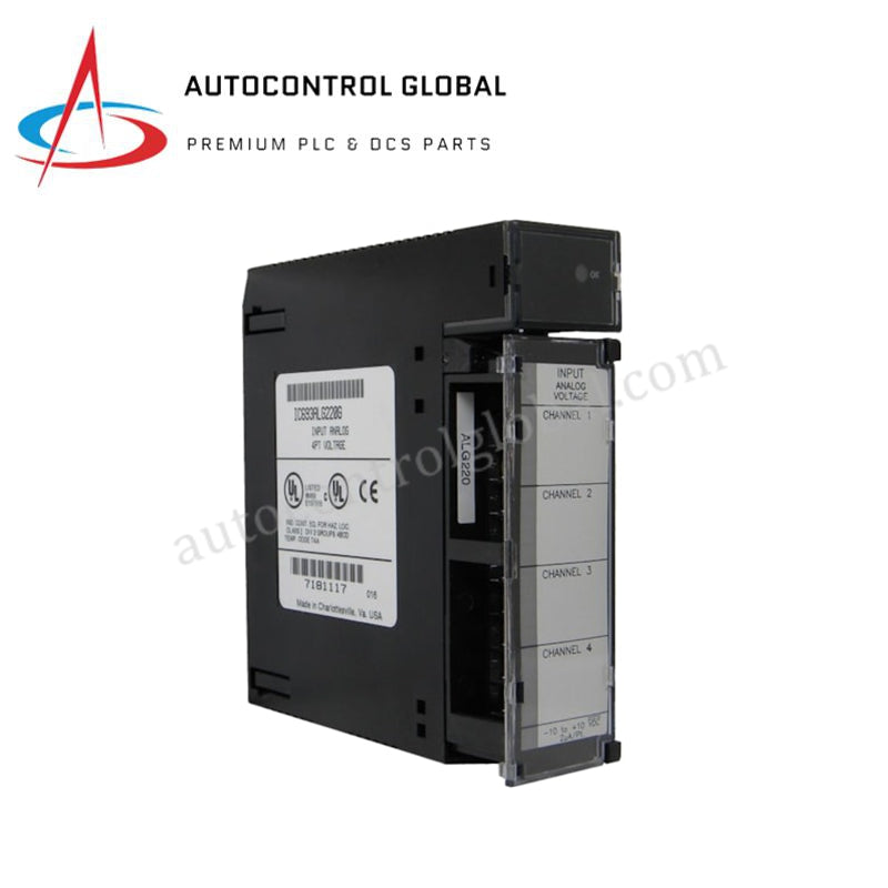 ماژول ورودی آنالوگ ولتاژ ۴ کاناله GE مدل IC693ALG220F