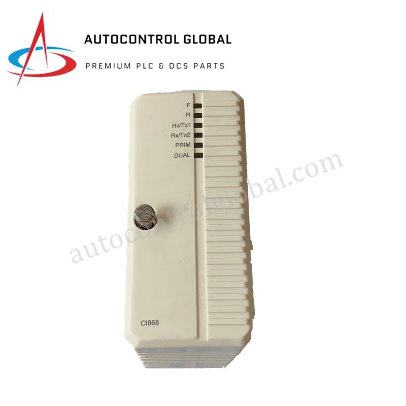 وحدة الاتصال ABB CI868K01 (3BSE048845R1) مع TP867