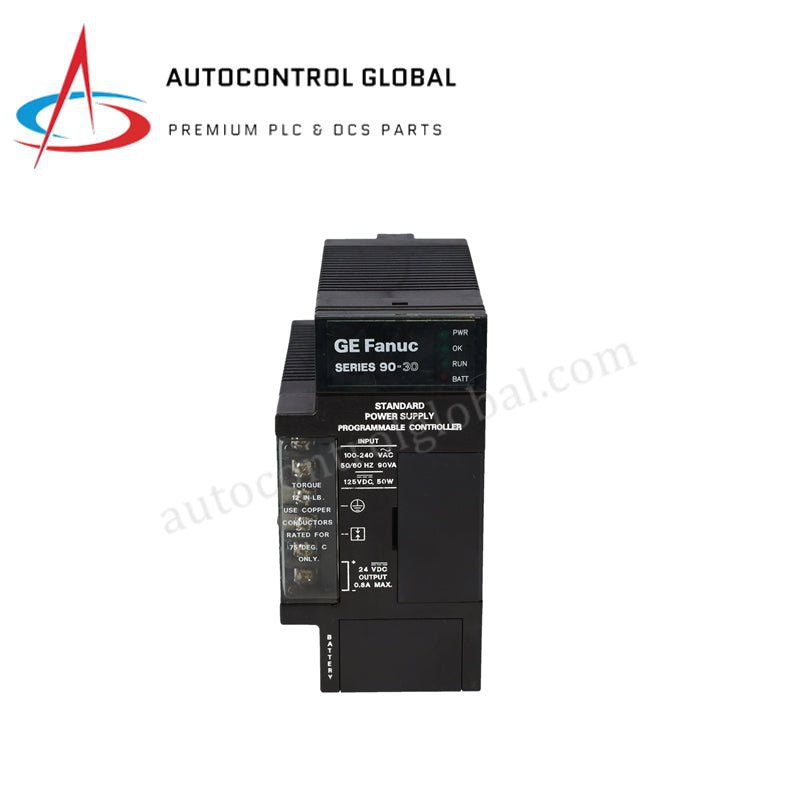 Module d’alimentation GE Fanuc IC693PWR324Z Série 90-30, 30 W