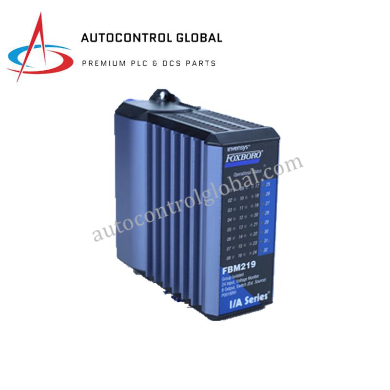 Foxboro FBM219 Discrete I/O Module 24 Inputs 8 Outputs