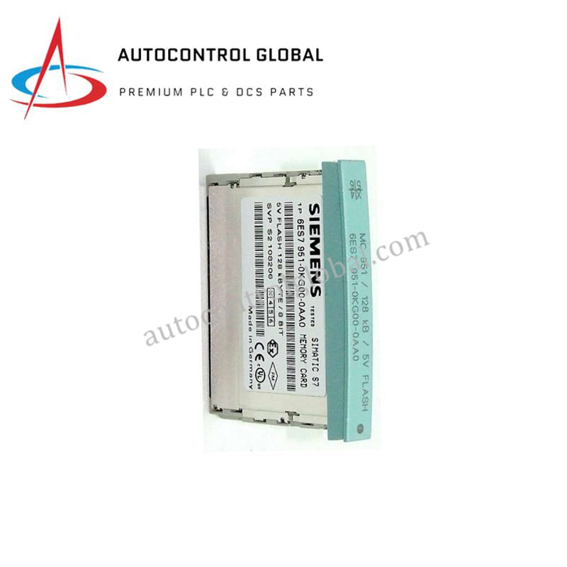 Siemens 6ES7951-0KG00-0AA0 SIMATIC S7 Memory Card 128KB