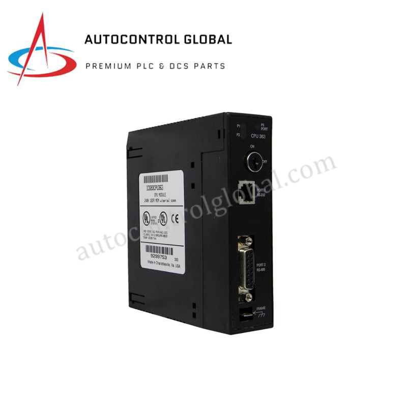 IC693CPU363 GE Series 90-30 PLC CPU with RS-232/485