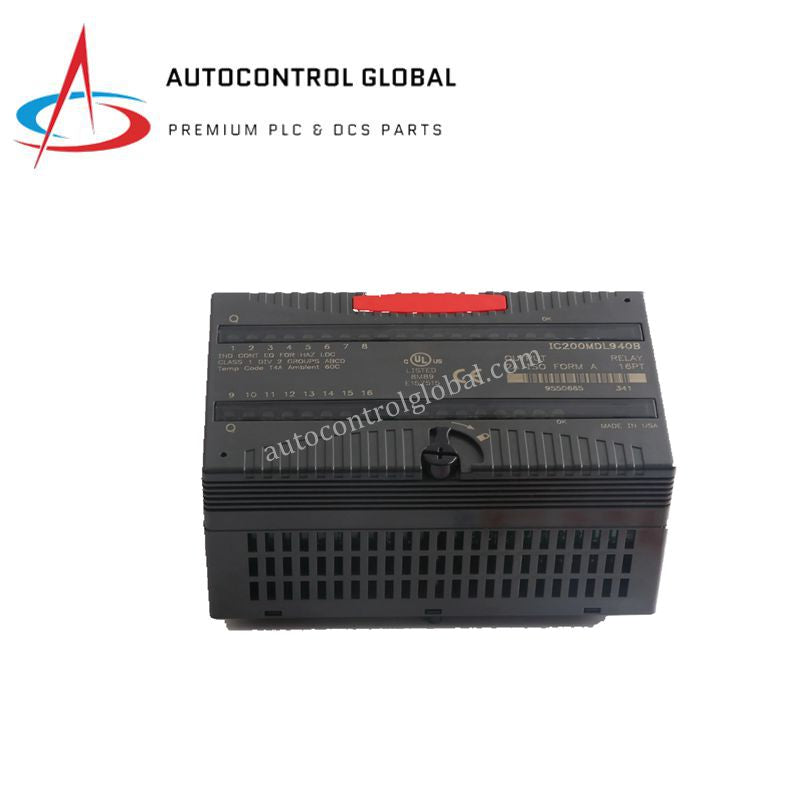 GE Fanuc IC200MDL940 | Electromechanical Relay Module for PLCs