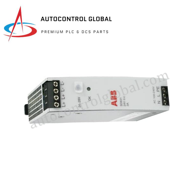 3BSC610064R1 | ABB | Источник питания SD831 24 В постоянного тока