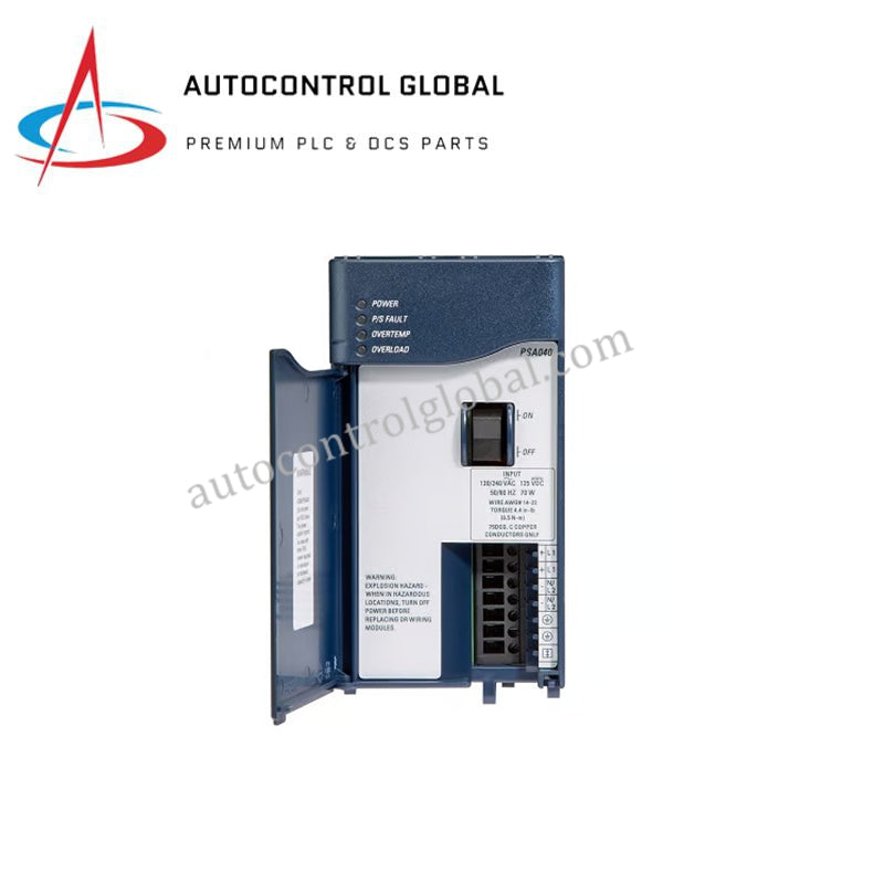 GE IC695PSA040J RX3i PLC Fuente de alimentación universal de 40W