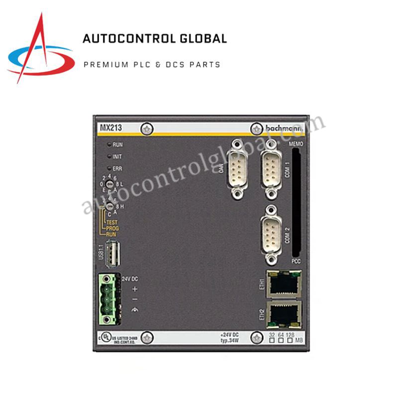 MX213/W CPU Module | Bachmann MX200 Series Compact Processor