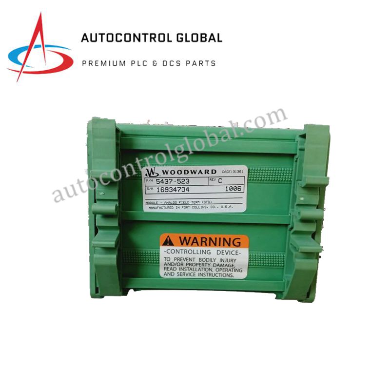 5437-523 | Woodward Analog Field Terminal Module Rev C