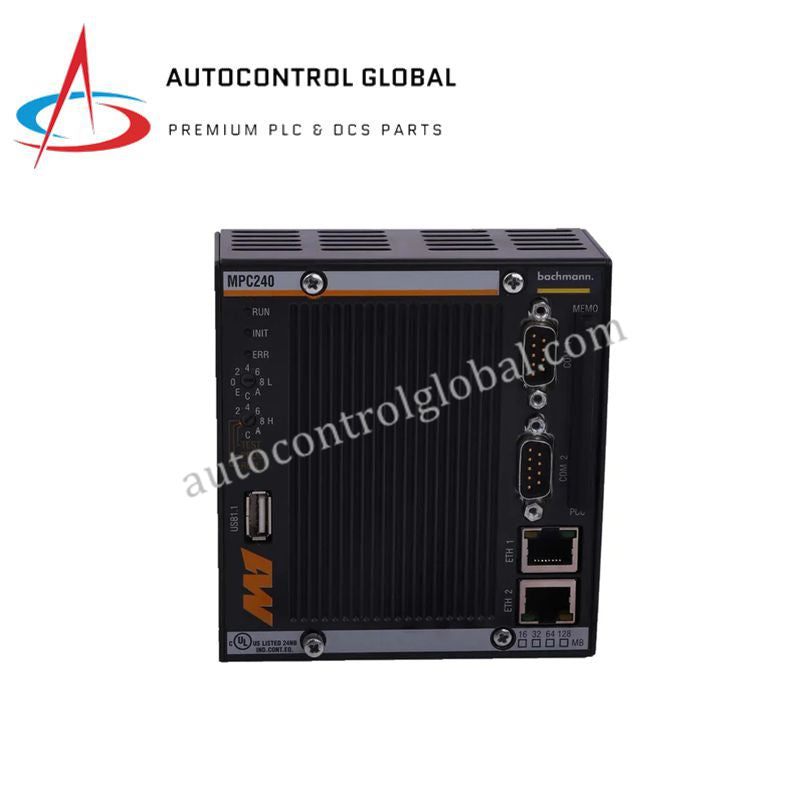 MPC240/512MB | Bachmann CPU Module for Machine and Process Automation