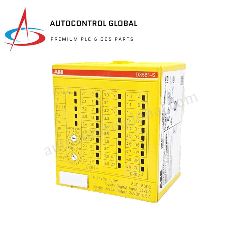 1SAP284100R0001 DX581-S ABB PLC-AC500 Safety Expansion