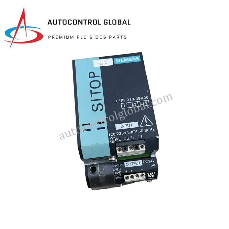 SITOP modulinis Siemens 6EP1333-3BA00 24V 5A maitinimo šaltinis