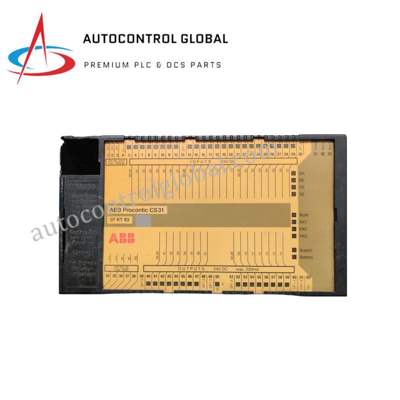 07KT93 by ABB | Industrial PLC CPU for Distributed Control