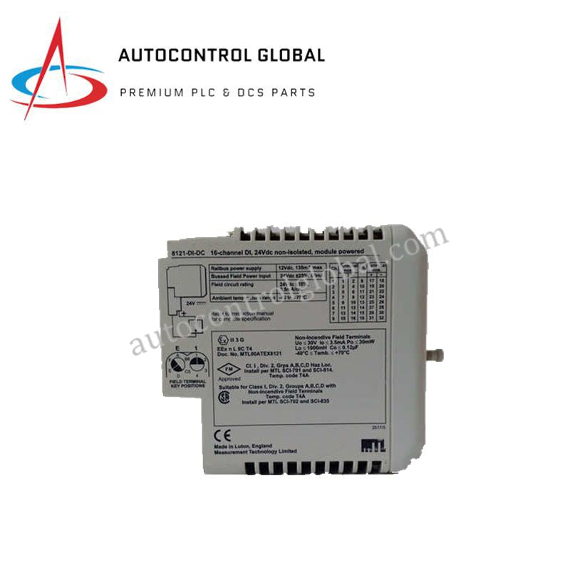 8121-DI-DC-05 Emerson | 16-Channel DI Module – AutoControl Global