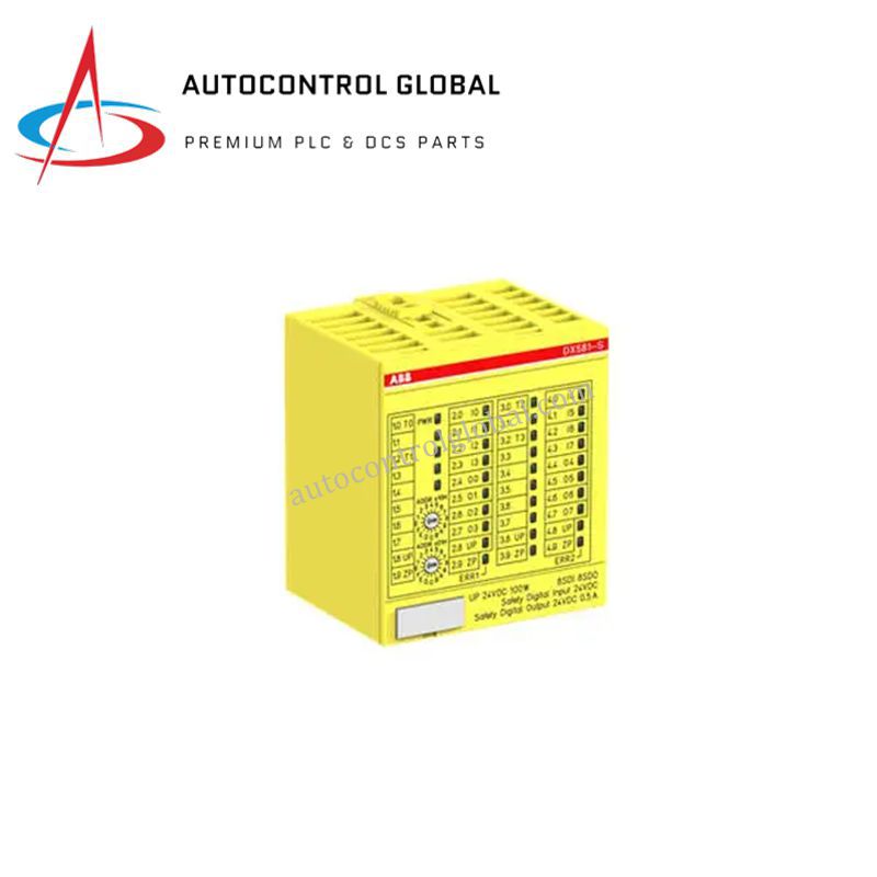 DX581‑S ABB | Safety I/O Module for AC500‑S PLC