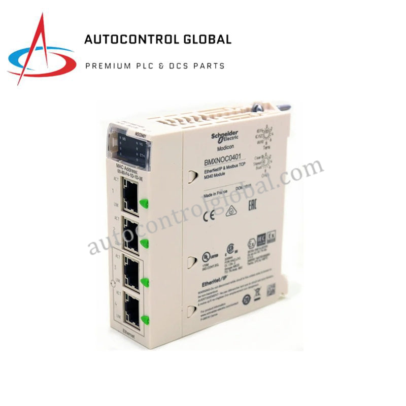 BMXNOC0401 Ethernet TCP Modbus Module | Schneider Electric