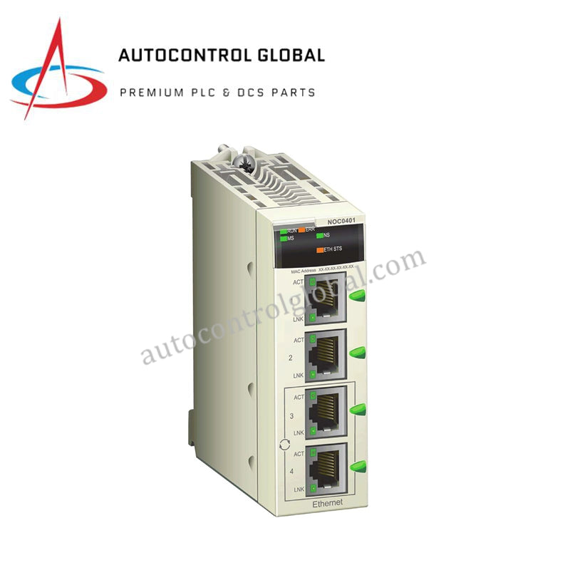 BMXNOC0401 Ethernet TCP Modbus modulis | Schneider Electric