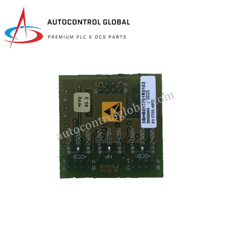 VXC722AE02 | ABB кернеу сигналының анықтау және өңдеу картасы