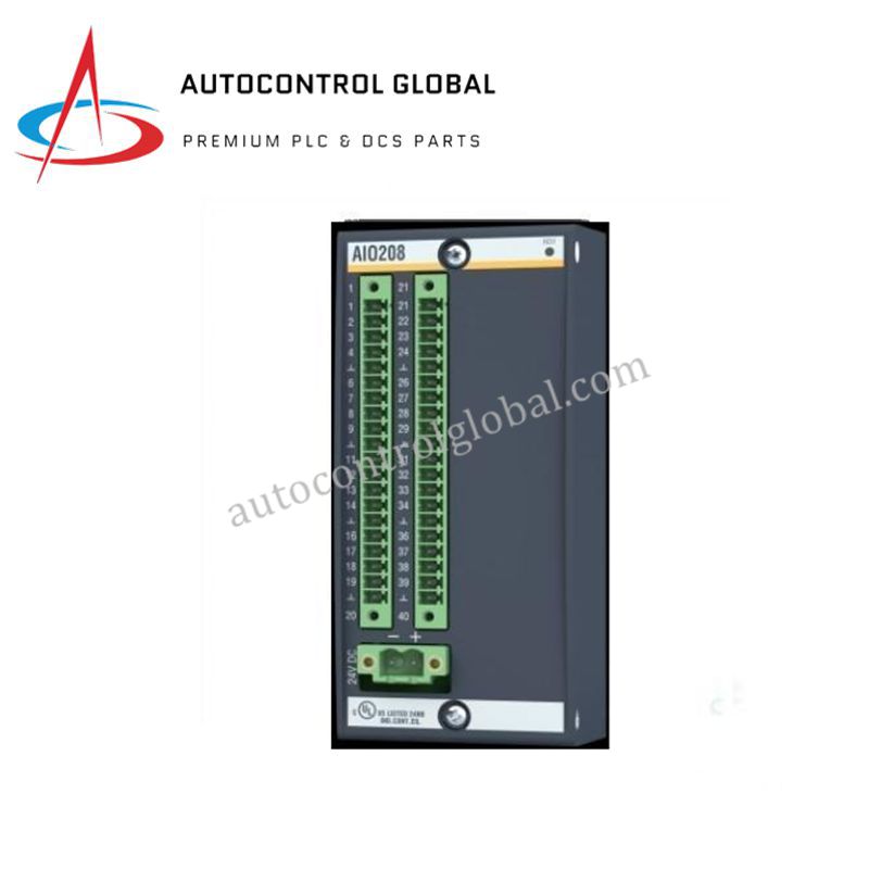 AO208/I | Bachmann Analog Output Module for Process Automation
