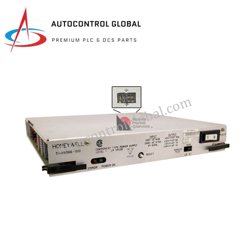 5-Slot Chassis Power Supply 51195066-100 | Honeywell Industrial