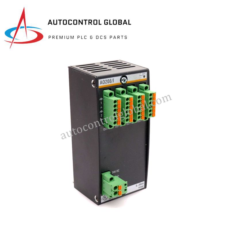 AO208/I | Bachmann Analog Output Module for Process Automation