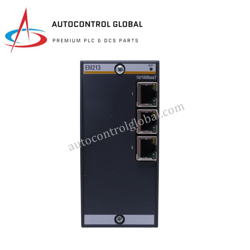 Bachmann EM213 | 3-Port Ethernet with Precision Energy Monitoring