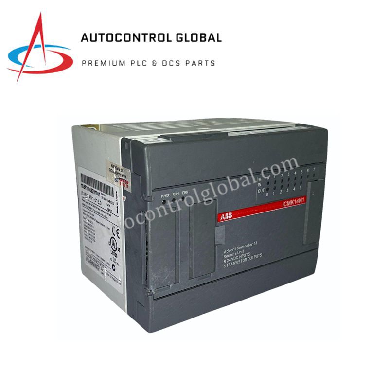 07KR51 1SBP260011R1001 W3.9 | ABB CPU Module with 8DI for AC31 PLC