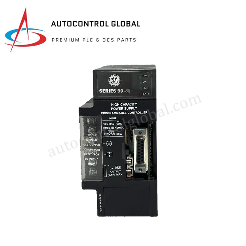 GE Fanuc IC693PWR324 Series 90-30 30W-kragtoevoermodule