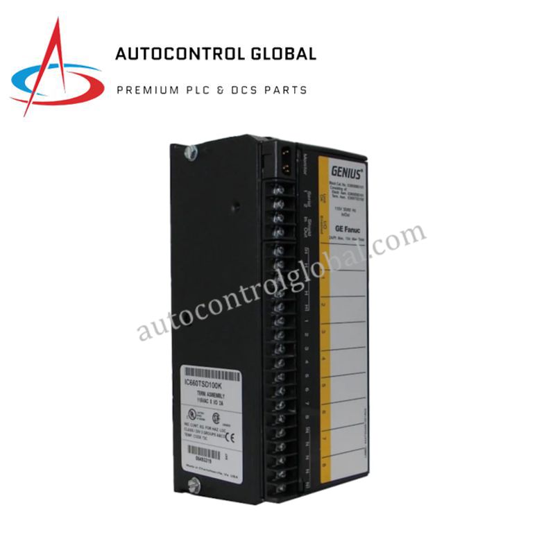 GE IC660BBD101 I/O Block | Low-Leakage Module for Automation