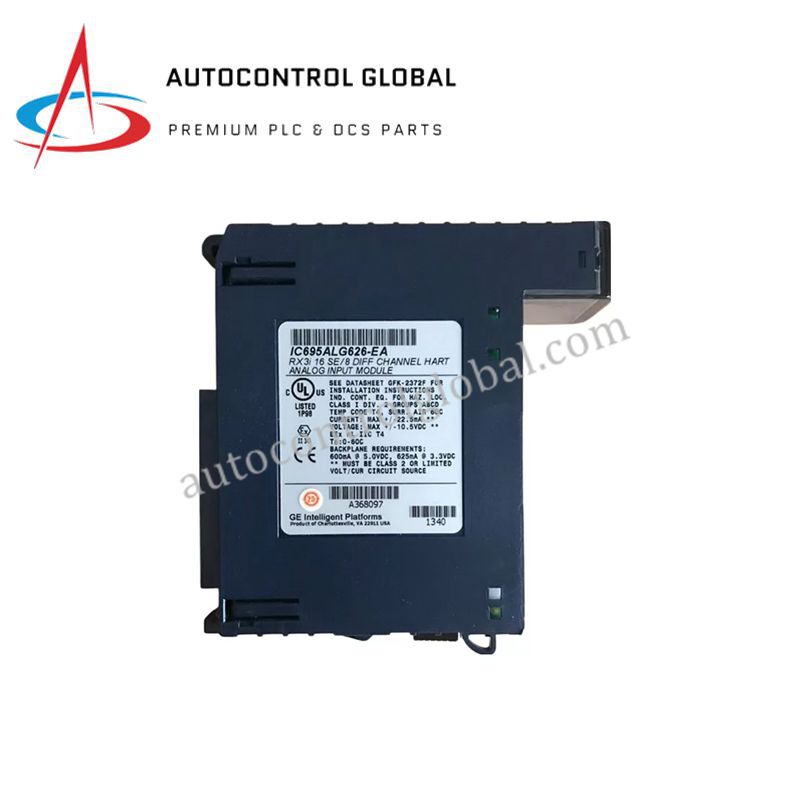 GE IC695ALG628 RX3i | 8-Channel Analog Input Module with Diagnostics