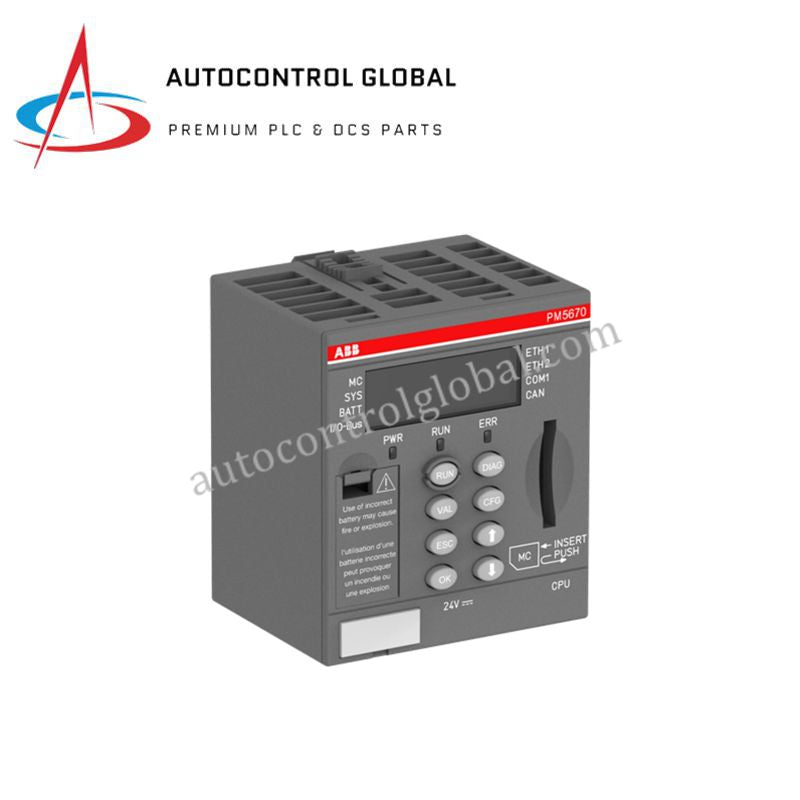 PM5670-2ETH 1SAP151000R0278 by ABB | Industrial Automation Processor