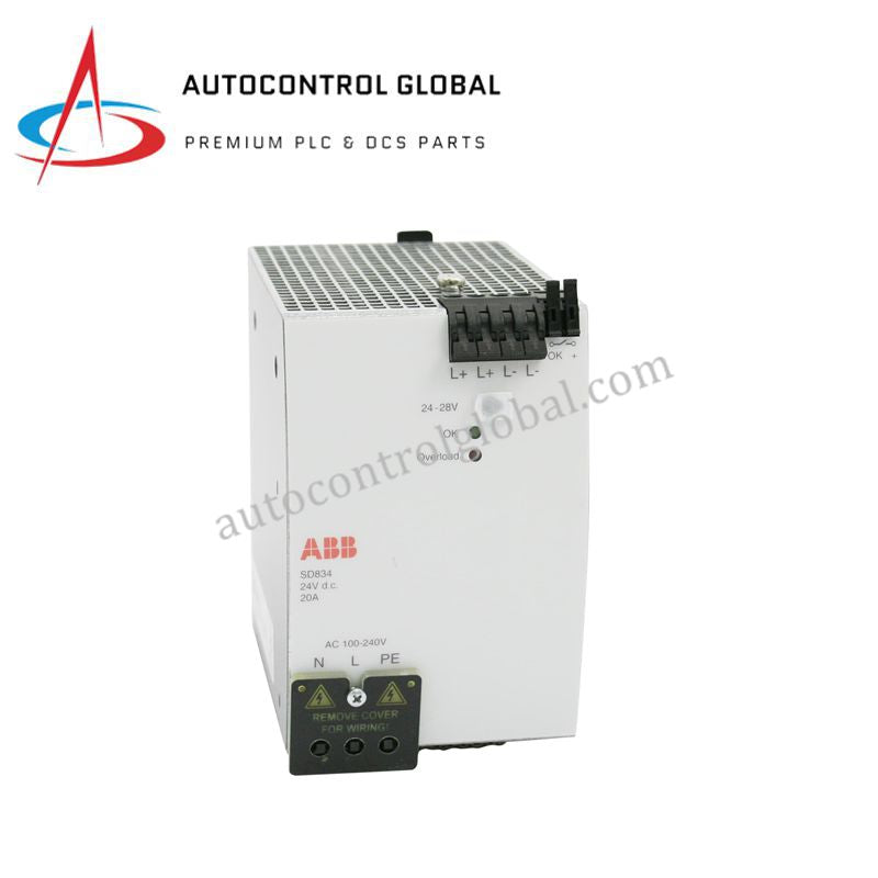 ABB SD834 Module | High-Capacity Power Supply for 800xA