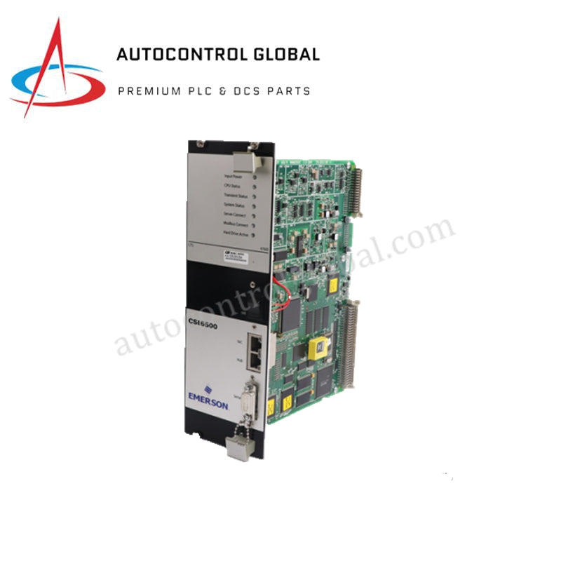 Emerson A6560 | AMS 6500 kartica za obradu stanja strojeva