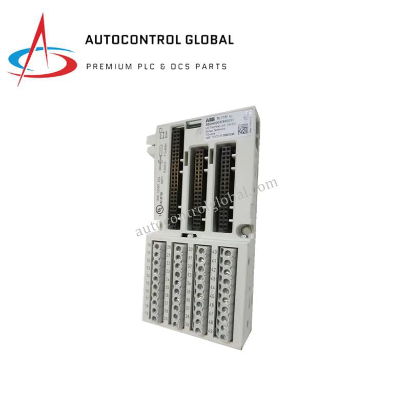 TU715F | ABB DIN-Rail Terminal Unit for I/O Modules